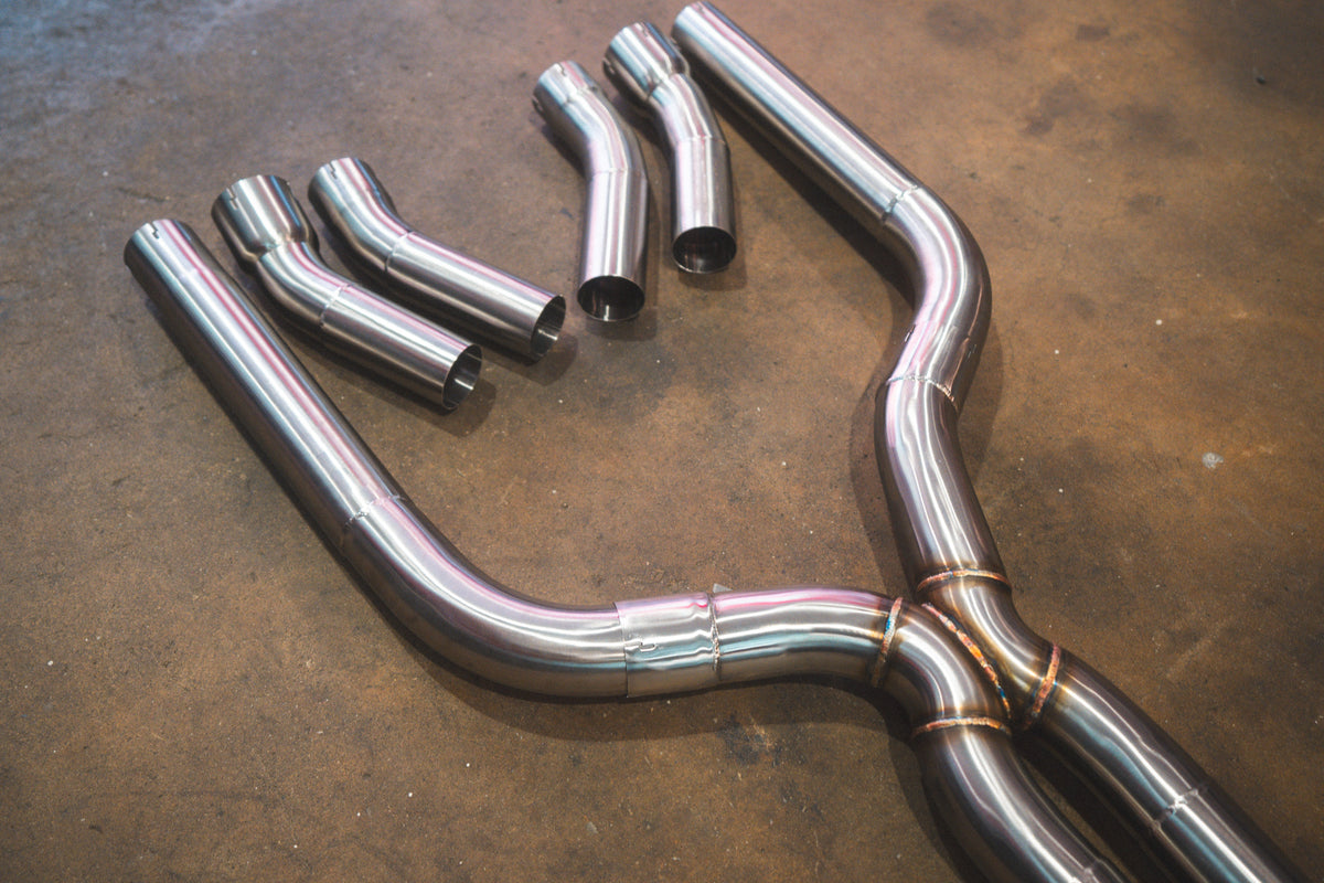 BMW X5/X6 M50i/M60i Valved Sport Exhaust System — photo 6 of 10