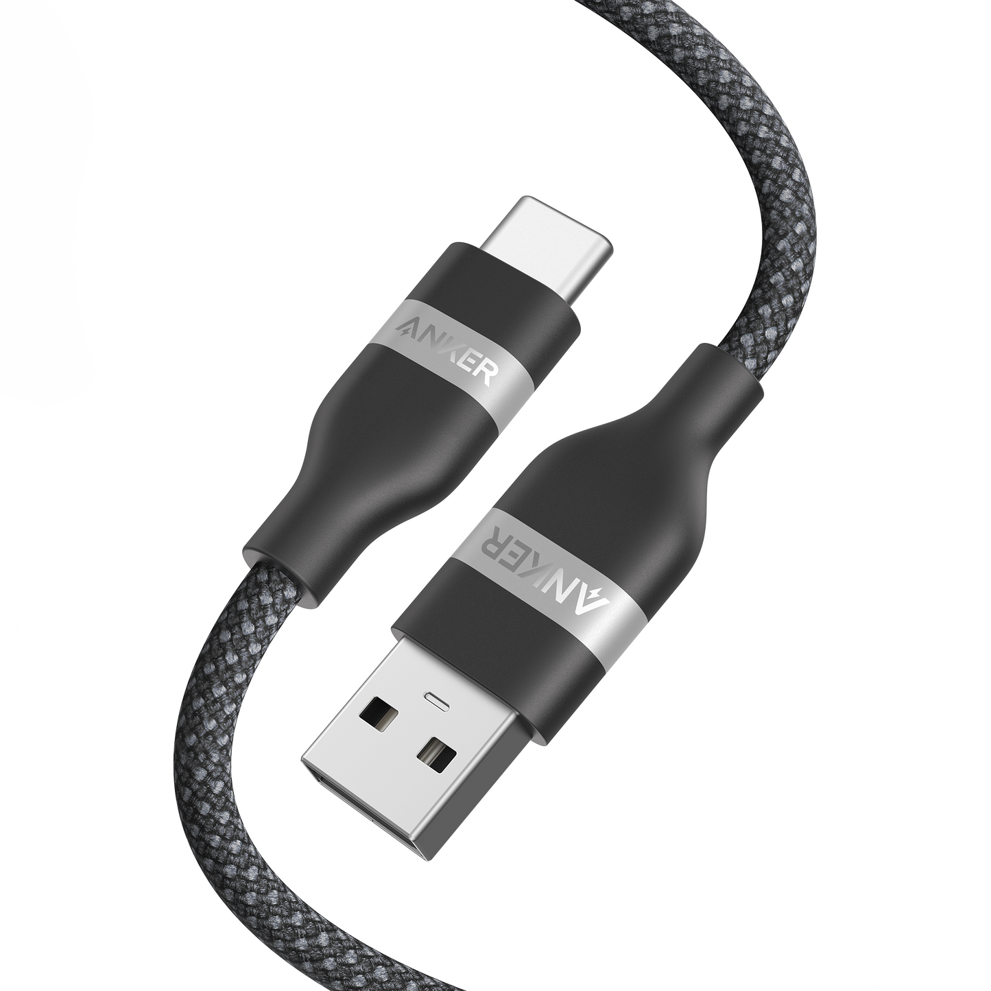 Anker USB-A to USB-C Cable (3 ft / 6 ft, Upcycled-Braided) — photo 1 of 10