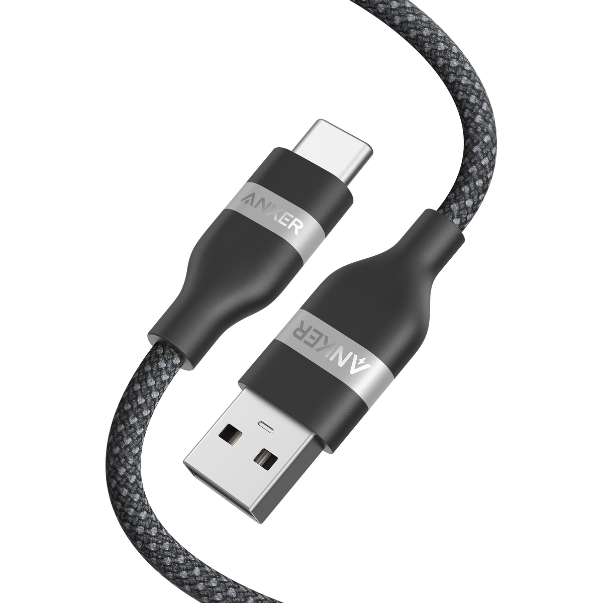 Anker USB-A to USB-C Cable (3 ft / 6 ft, Upcycled-Braided) — photo 1 of 10