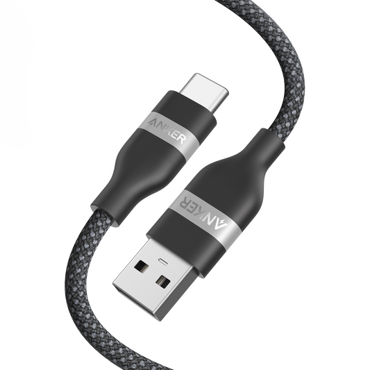 Anker USB-A to USB-C Cable (3 ft / 6 ft, Upcycled-Braided) — photo 1 of 10