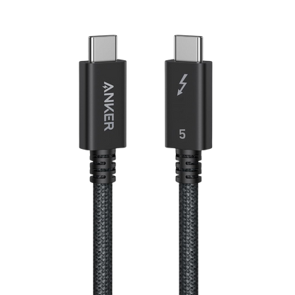 Anker Prime Thunderbolt 5 Cable (3.3 ft / 1.7 ft, 80 Gbps, 240W) — photo 1 of 10