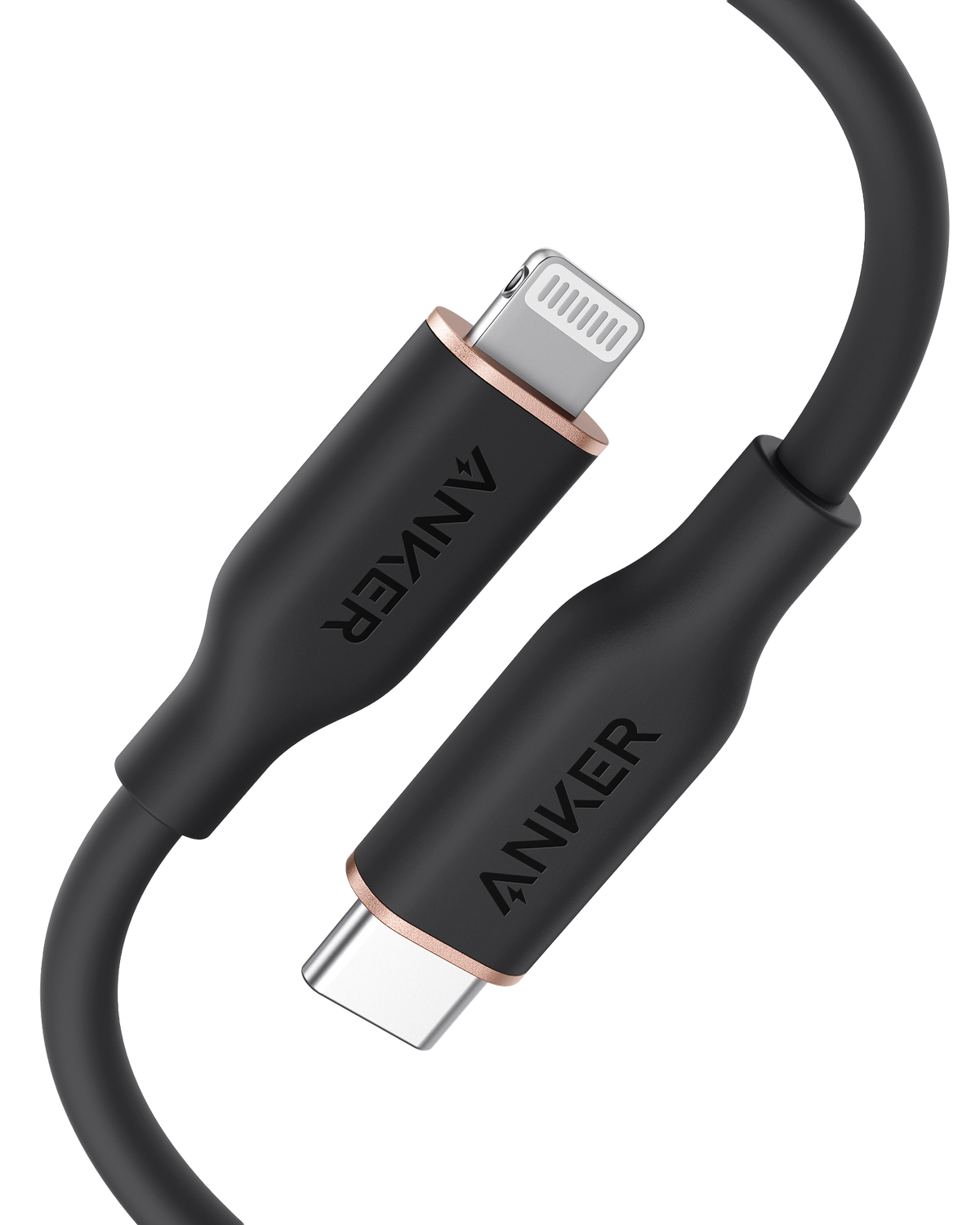Anker <b>641</b> USB-C to Lightning Cable (Flow, Silicone) — photo 1 of 10