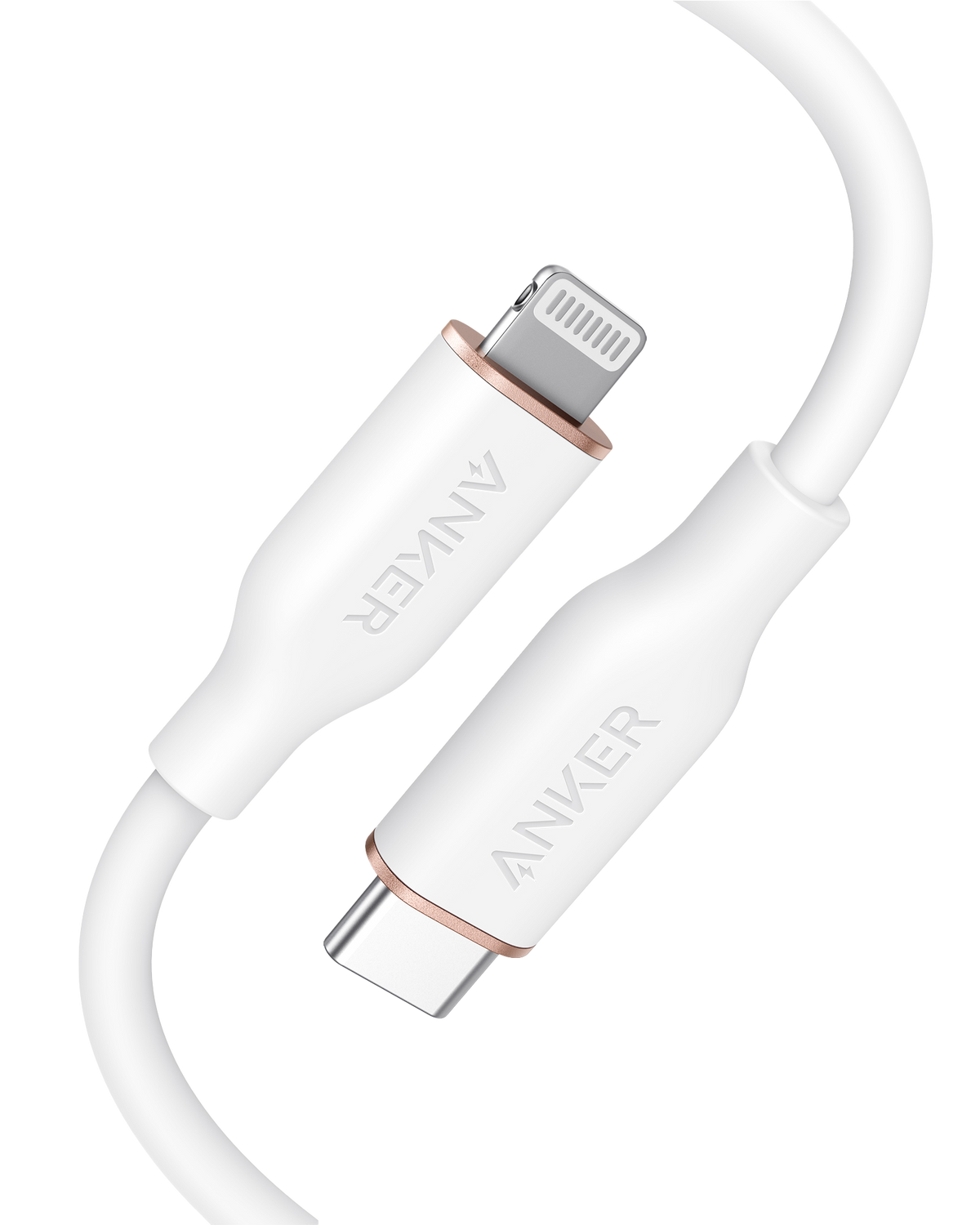 Anker <b>641</b> USB-C to Lightning Cable (Flow, 3 ft Silicone) — photo 7 of 10