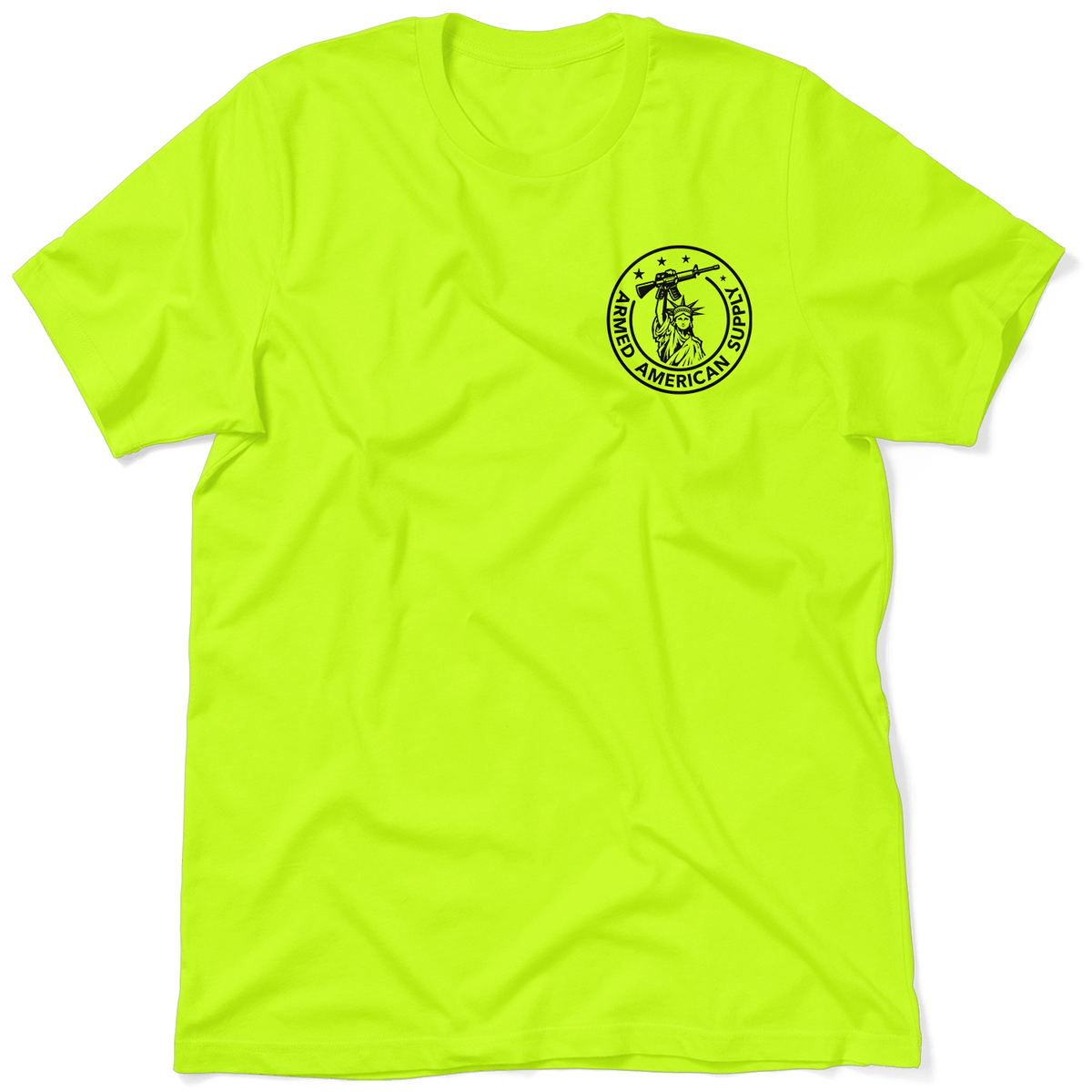 Nobody Cares - Safety Yellow T-Shirt — photo 2 of 3