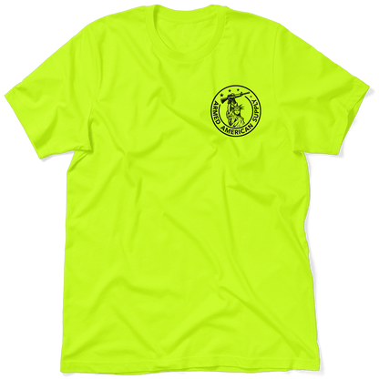 Nobody Cares - Safety Yellow T-Shirt — photo 2 of 3