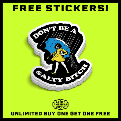 Salty Bitch Hard Hat Decal — photo 2 of 2