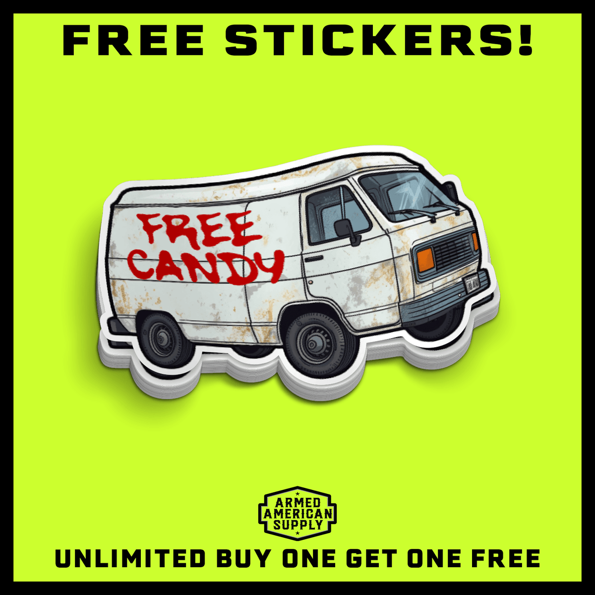 Free Candy Hard Hat Decal — photo 2 of 2