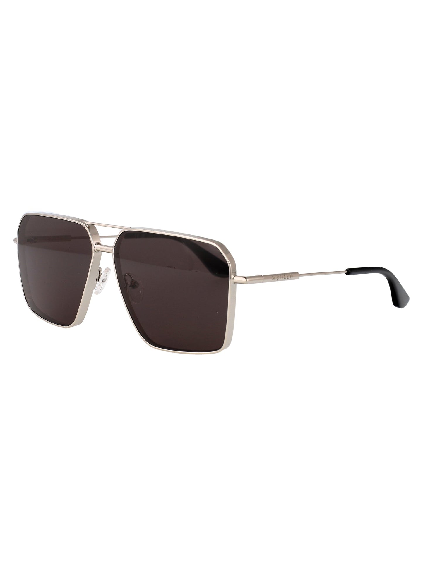 ALEXANDER MCQUEEN Men's Mini Metal Fashion Sunglasses