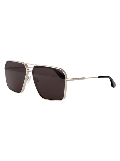 ALEXANDER MCQUEEN Men's Mini Metal Fashion Sunglasses