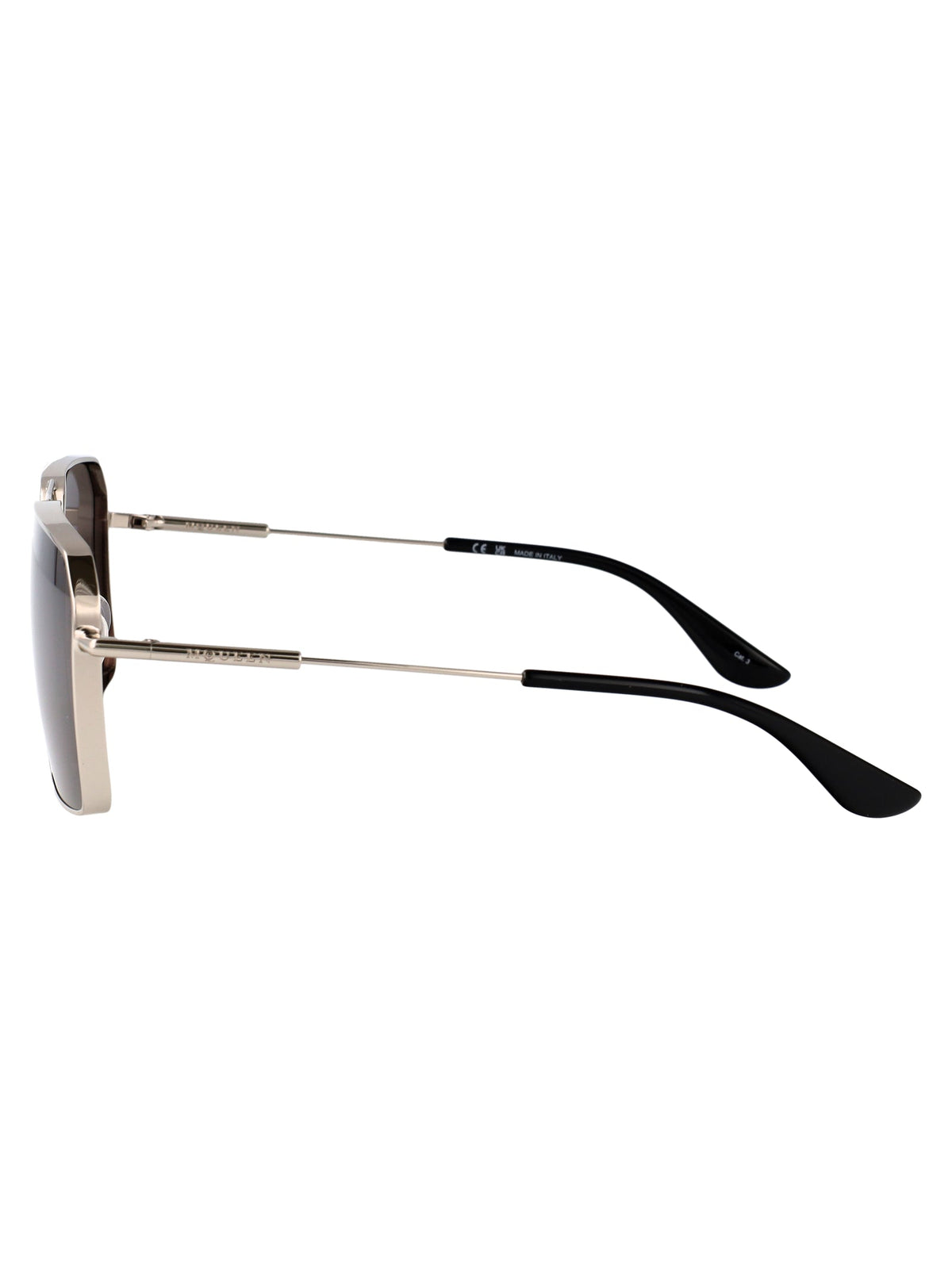 ALEXANDER MCQUEEN Men's Mini Metal Fashion Sunglasses
