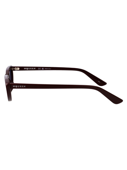ALEXANDER MCQUEEN Elegant Round Frame Women's Sunglasses