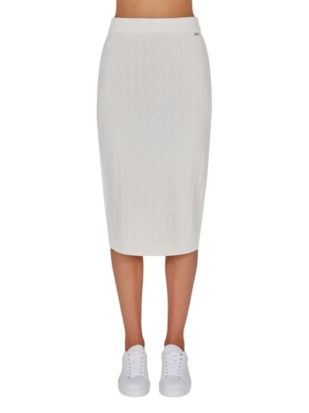 ARMANI EXCHANGE Chic Longuette Skirt for Women