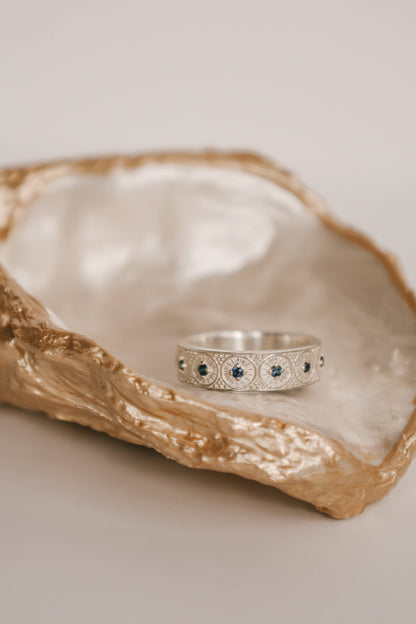 Marielle | Sterling Silver & Sapphire