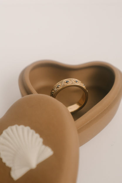 Marielle | Gold Vermeil & Sapphire