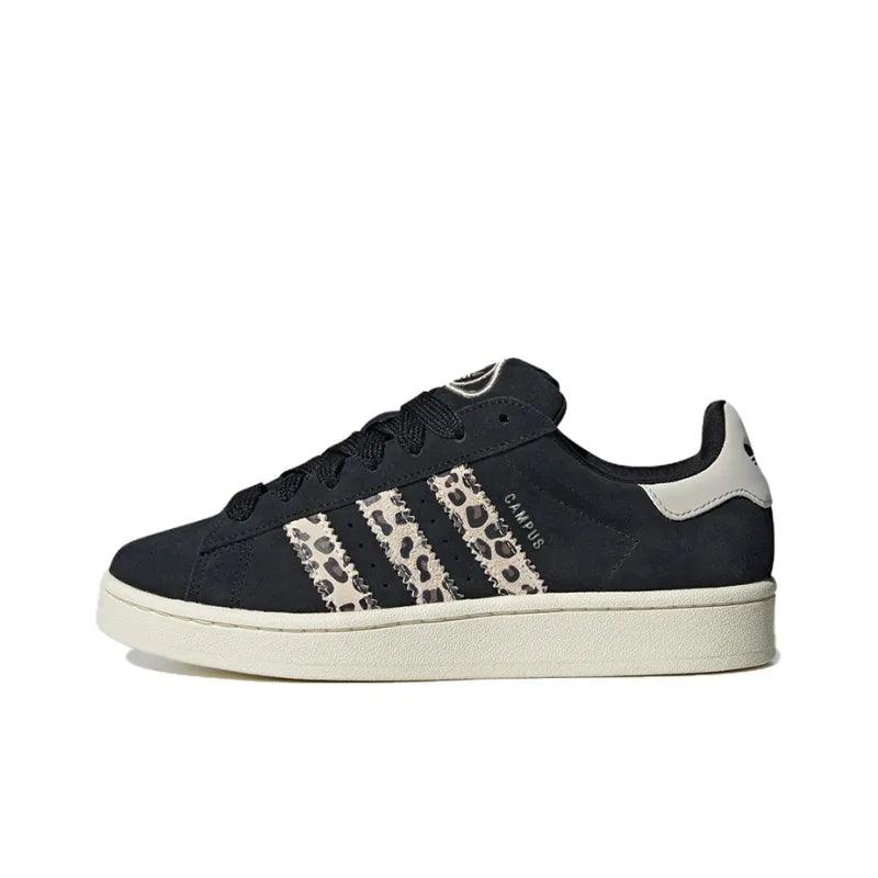 Adidas Campus 00s 'Black Leopard' Sneakers – Bold Suede & Leather