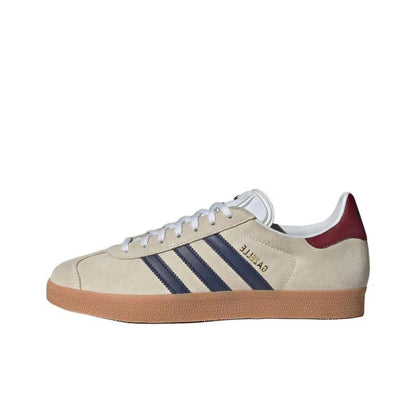 Adidas Originals Gazelle Indoor 'Beige Dark Blue Collegiate Burgundy'