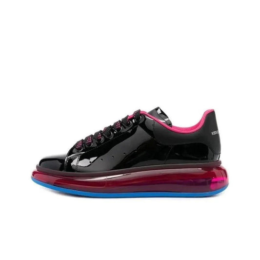 Alexander McQueen Oversized Sneaker 'Transparent Sole - Black Pink