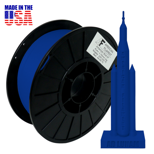 Amerikanisches Blau AF 1.75mm PLA+ Filament  Hergestellt in den USA!