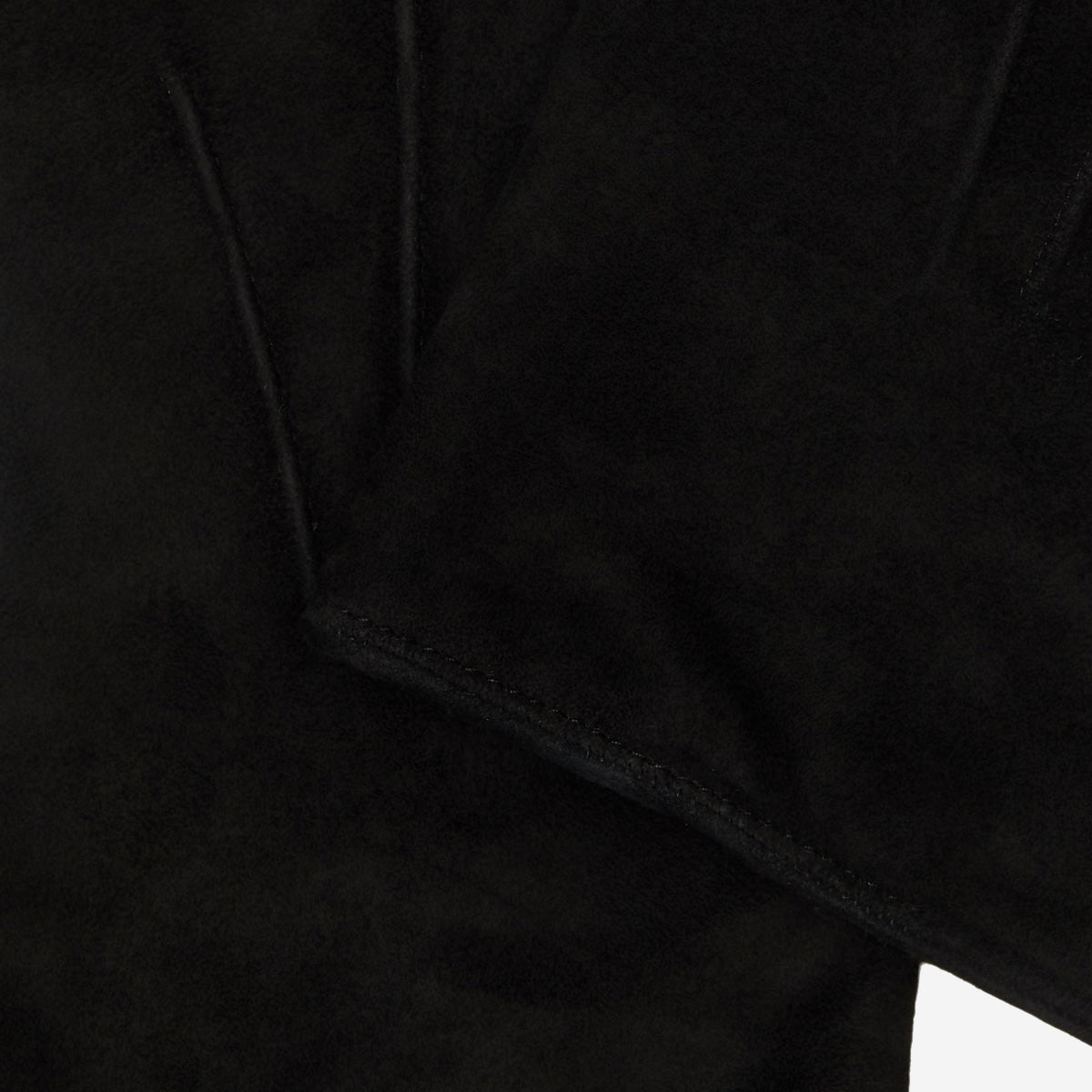 Angelo (black) – Italian suede leather gloves with luxurious cashmere lining — photo 4 of 10