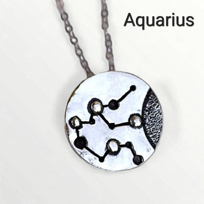Written In The Stars Zodiac Constellation Necklace