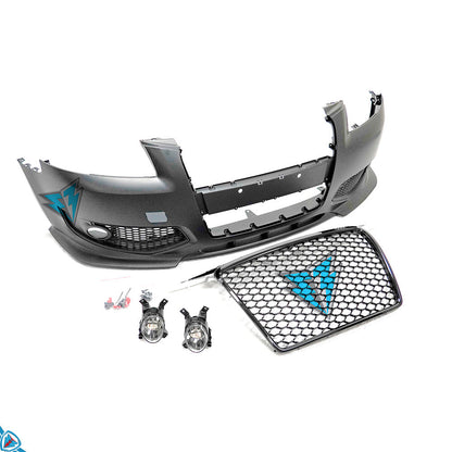 2006-2008 Audi A3 (8P) RS3 Style Polypropylene Front Bumper Conversion Kit | E3Tuning — photo 1 of 8