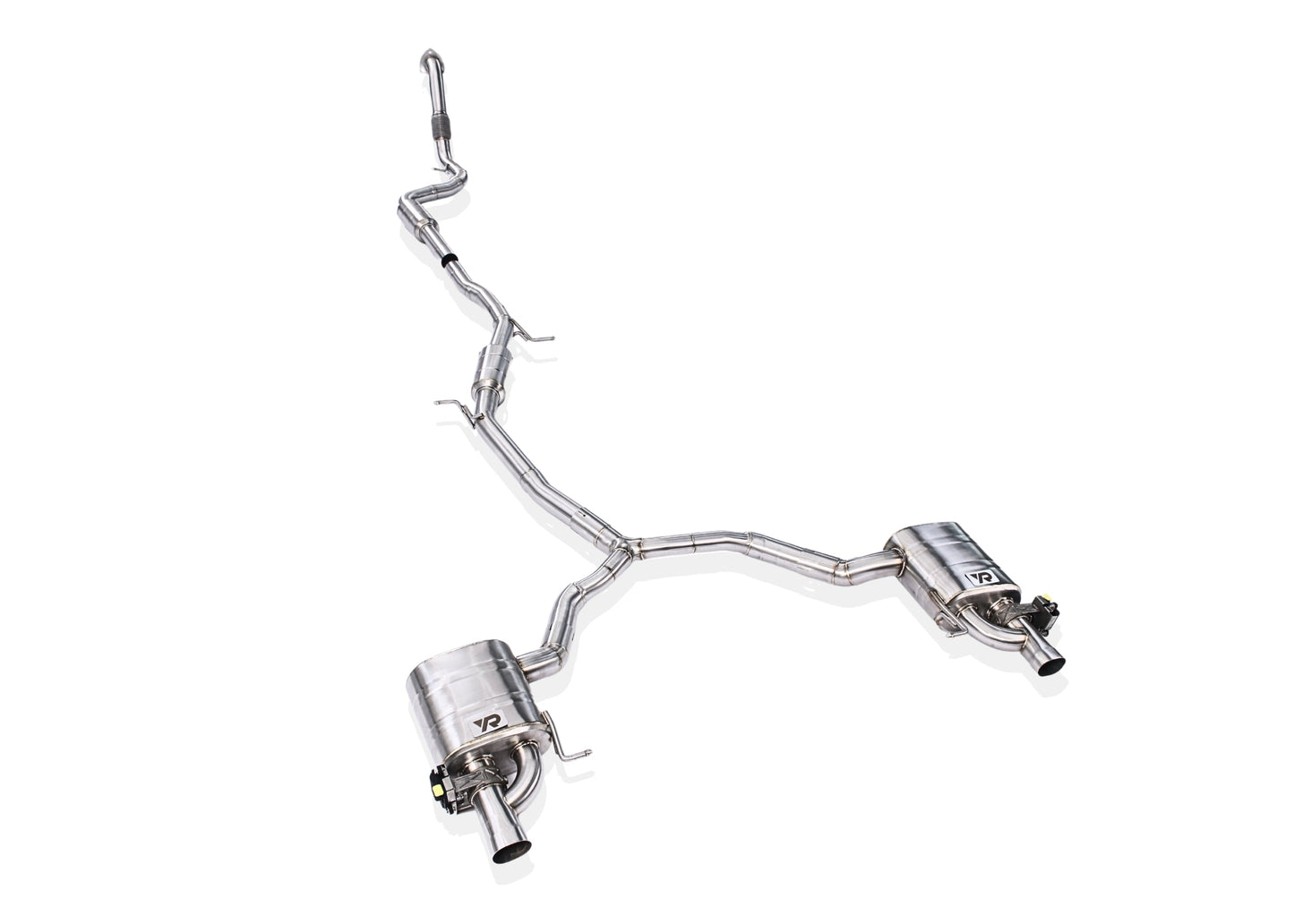 Audi B9 A4 / A5 (Coupe & Sportback) Performance Valved Sport Exhaust System - Yonristic Performance — photo 2 of 10