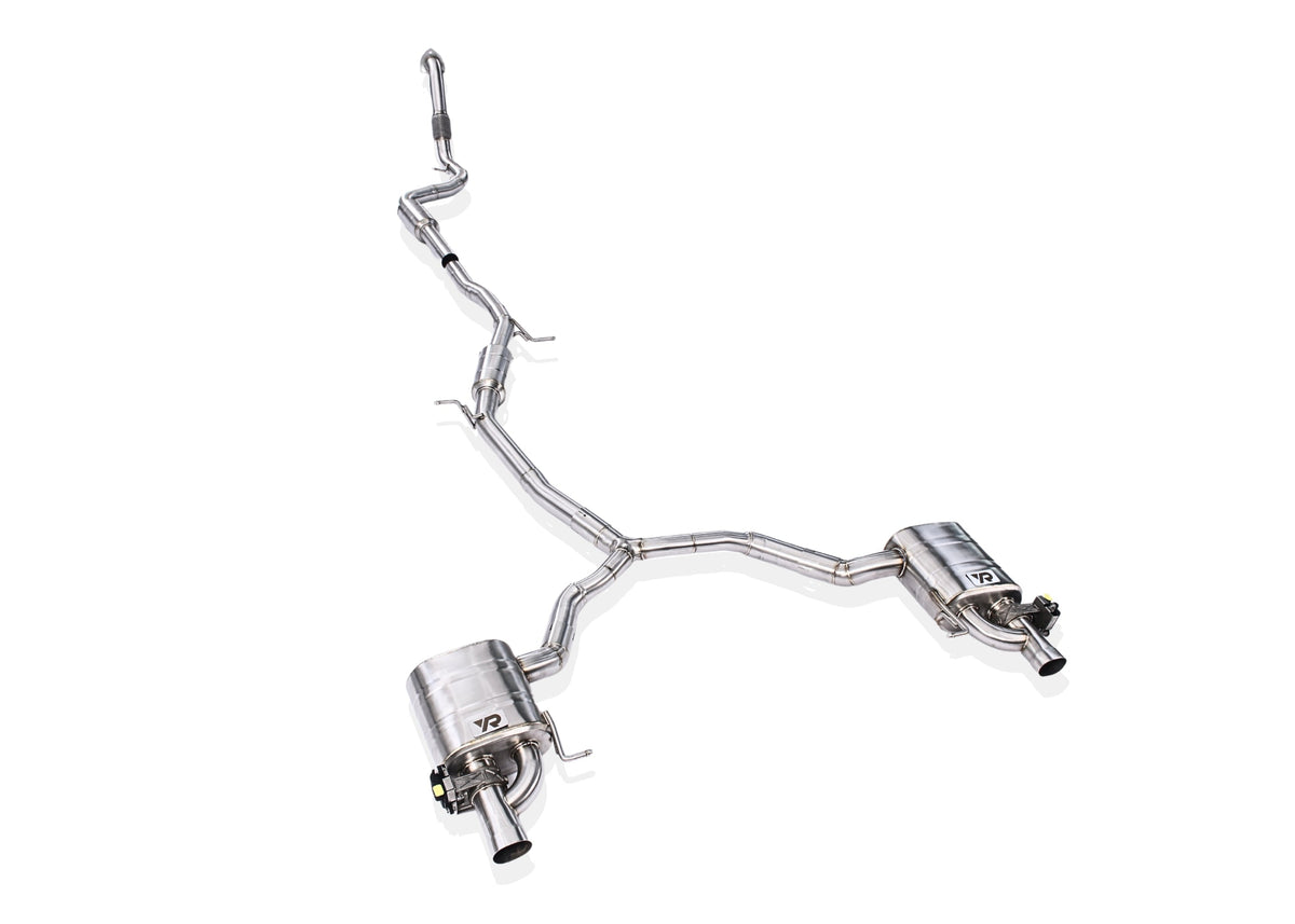 Audi B9 A4 / A5 (Coupe & Sportback) Performance Valved Sport Exhaust System - Yonristic Performance — photo 2 of 10