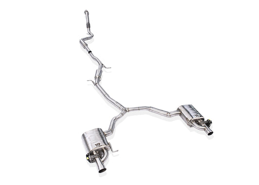 Audi B9 A4 / A5 (Coupe & Sportback) Performance Valved Sport Exhaust System - Yonristic Performance — photo 2 of 10