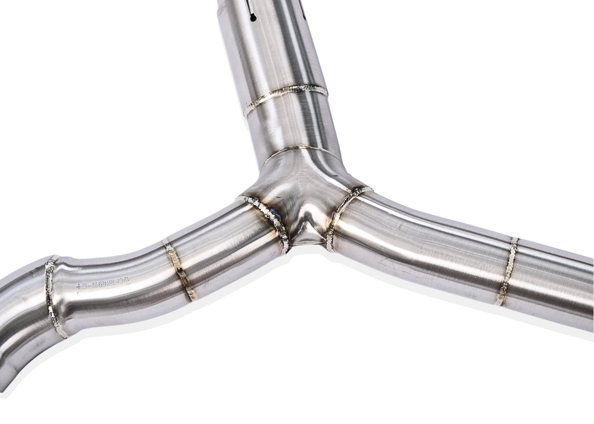Audi B9 A4 / A5 (Coupe & Sportback) Performance Valved Sport Exhaust System - Yonristic Performance — photo 7 of 10