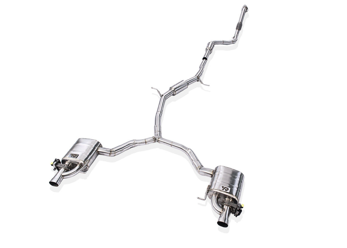 Audi B9 A4 / A5 (Coupe & Sportback) Performance Valved Sport Exhaust System - Yonristic Performance — photo 3 of 10