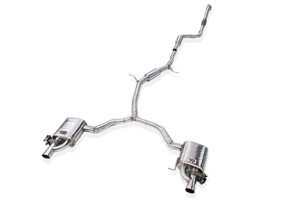 Audi B9 A4 / A5 (Coupe & Sportback) Performance Valved Sport Exhaust System - Yonristic Performance — photo 3 of 10