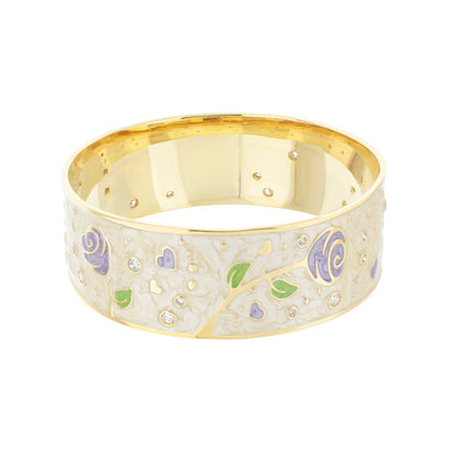 Daisy Love Bangle — Golden Rose