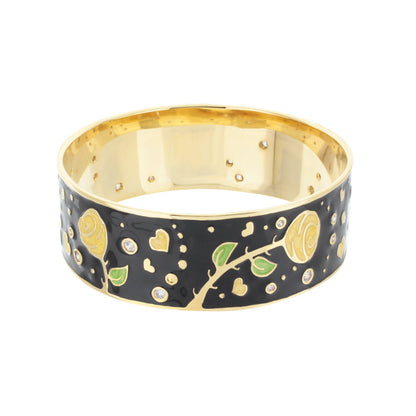 Daisy Love Bangle — Golden Rose