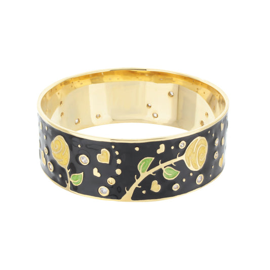 Daisy Love Bangle — Golden Rose