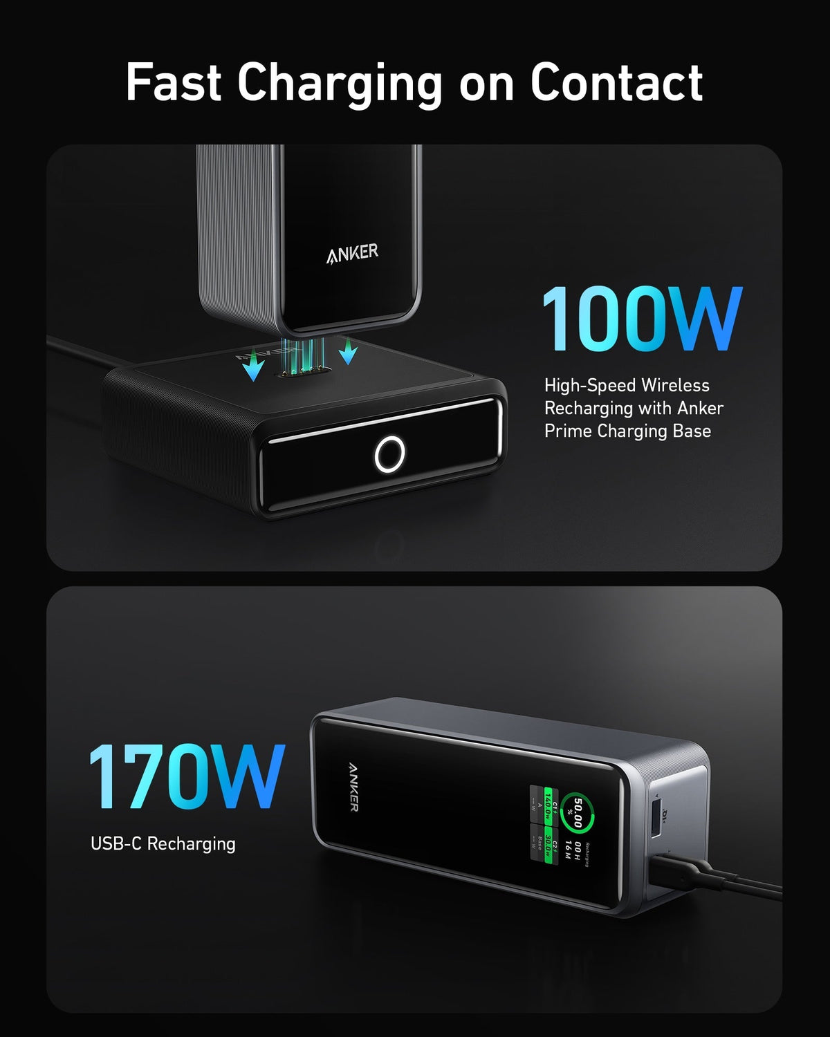 Anker Prime 27,650mAh Power Bank (250W) and 100W Charging Base — photo 5 of 7