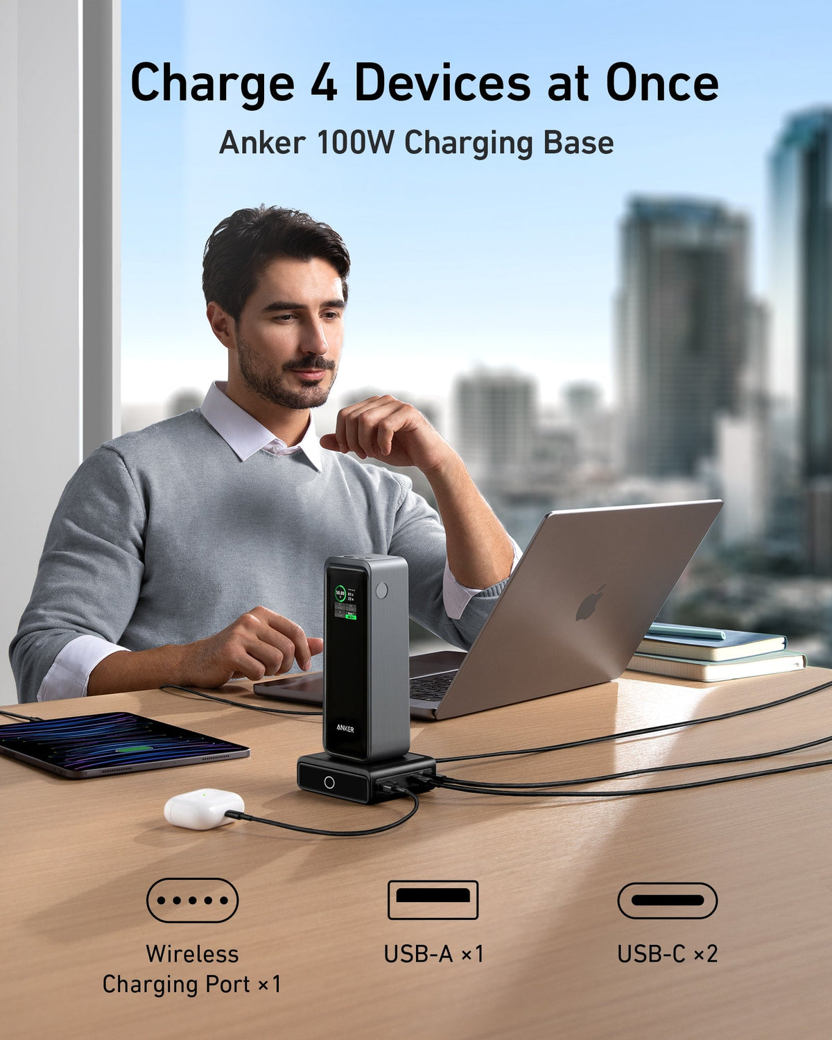 Anker Prime 27,650mAh Power Bank (250W) and 100W Charging Base — photo 6 of 7
