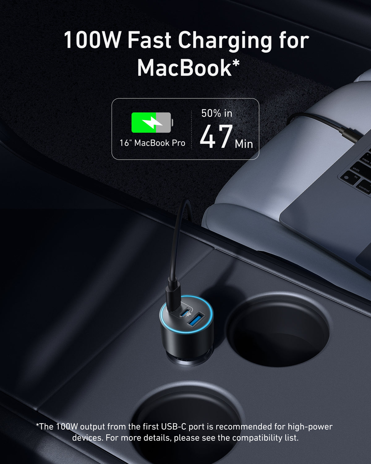 Anker Nano Car Charger (167.5W, 3 Ports) — photo 3 of 5