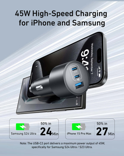 Anker Nano Car Charger (167.5W, 3 Ports) — photo 4 of 5
