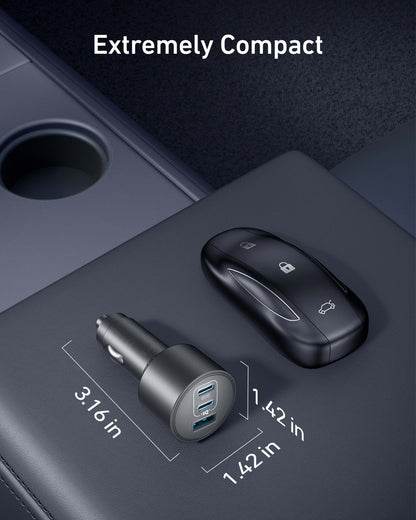 Anker Nano Car Charger (167.5W, 3 Ports) — photo 5 of 5