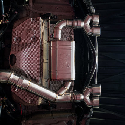 Rvng Designed 4” True Single Valved Exhaust System (F80 M3/F82 M4)