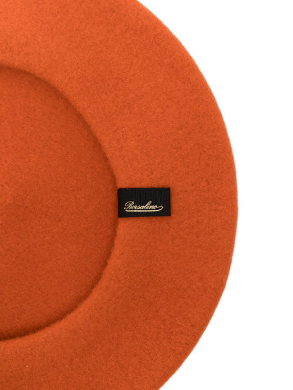 BORSALINO Wool Basque Hat - Men's Fashion Accessory
