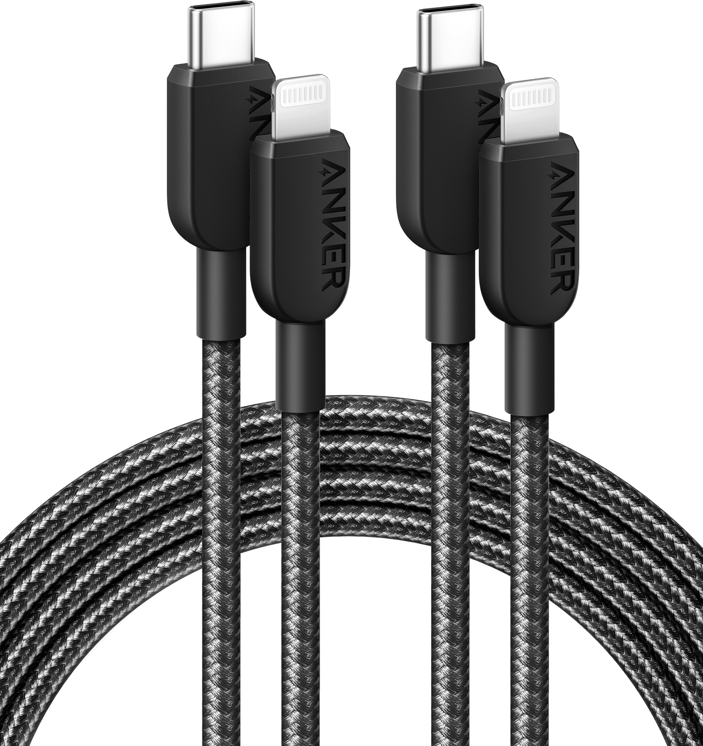 Anker <b>310</b> USB-C to Lightning Cable (6 ft, 2-Pack) — photo 1 of 4