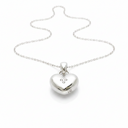 Tiffany Sentimental Heart · Platinum · Diamond