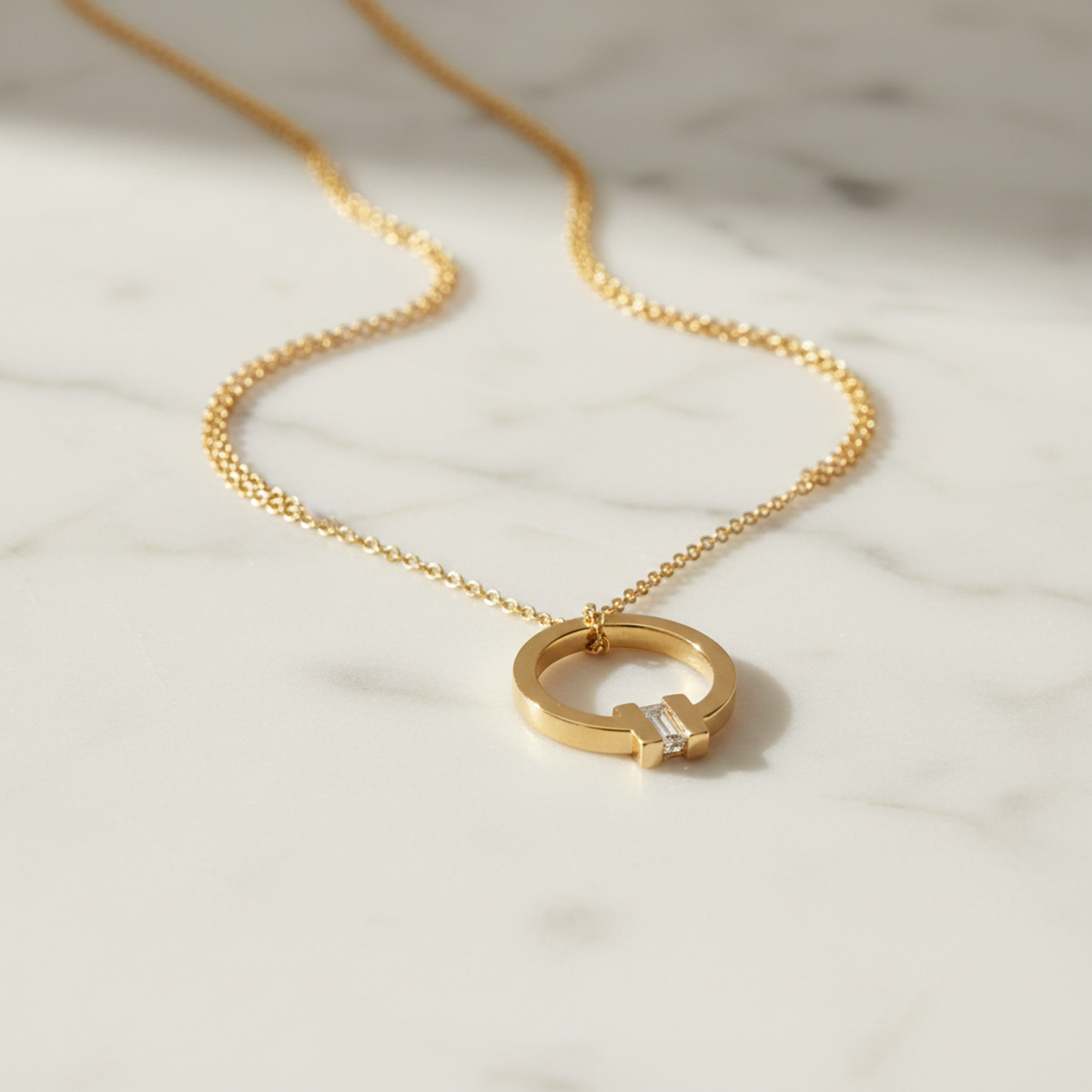 Tiffany T Square · Diamond · Rose Gold