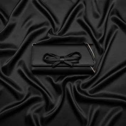 Valentino Garavani · Satin Ribbon Chain Pouch