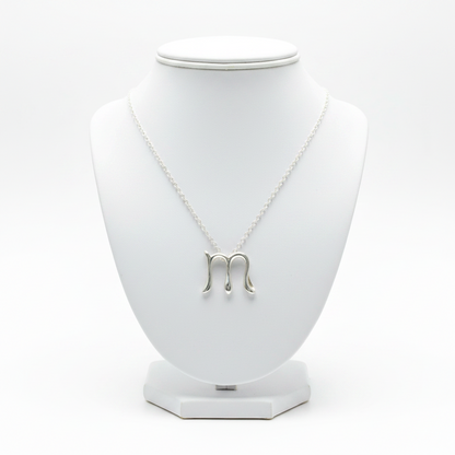 Tiffany Letter M · Sterling Silver