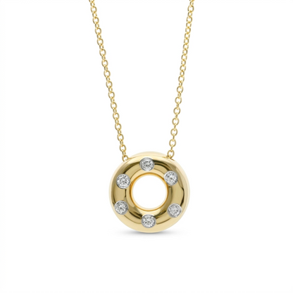 Tiffany Dots Circle · Diamond · Platinum