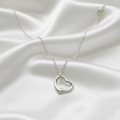 Tiffany Open Heart · Platinum
