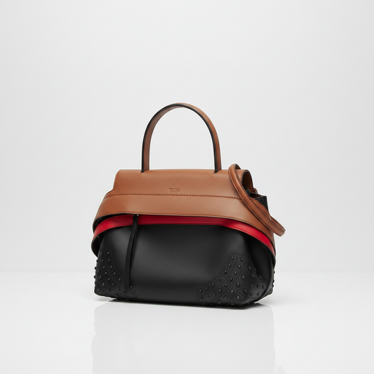 Tod's Wave Medium · Calfskin