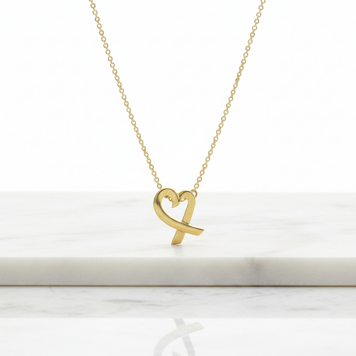 Tiffany Loving Heart · 18K Yellow Gold